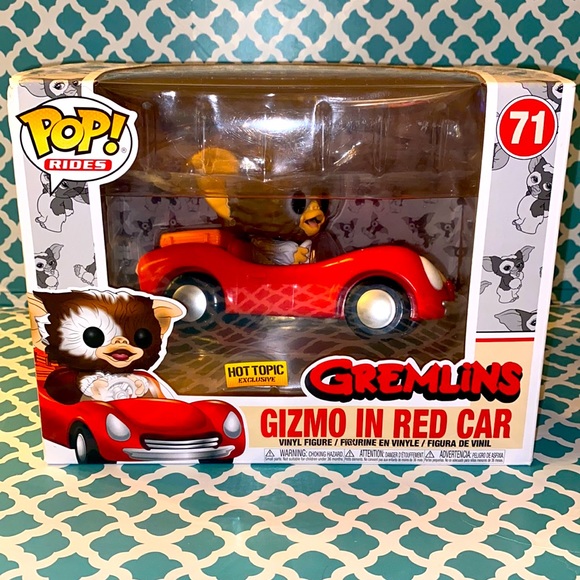 Gizmo in Red Car Funko Pop